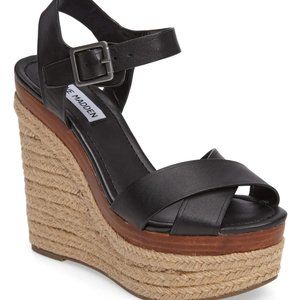 Steve Madden Paso Espadrille Wedge Sandals - Size 8 - Worn Once!